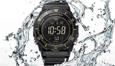  ساعت جدید کاسیو بهترین زمان ماهی‌گیری را به شما می‌گوید!