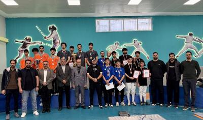  مازندران قهرمان سابر تیمی جوانان پسر شد