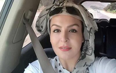  آزیتا ترکاشوند عزادار شد