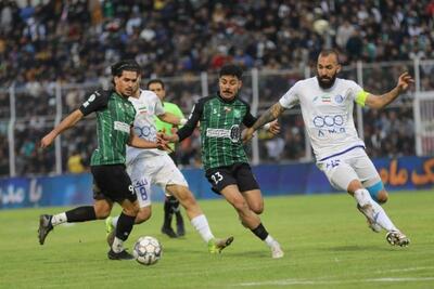  پایان نیمه اول/ خیبر یک - استقلال یک