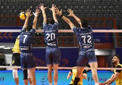  نتایج هفته هشتم لیگ والیبال/ عطایی مچ تندروان را خواباند