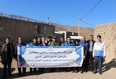  برگزاری ۵۹ اردوی جهاد دامپزشکی در لرستان