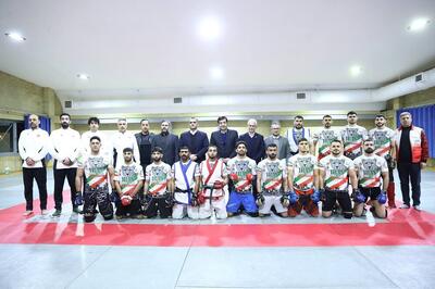  بازدید وزیر ورزش از اردوی آماده‌سازی تیم ملی MMA اعزامی به قهرمانی آسیا