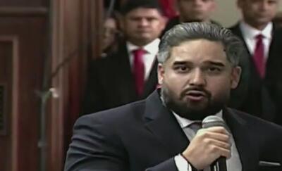 سخنرانی احساسی پسر مادورو در مجلس ملی ونزوئلا