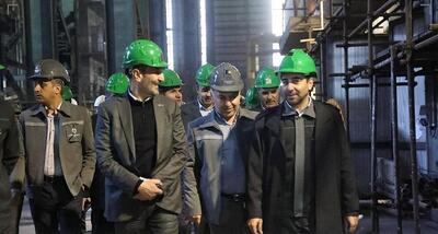  بازدید رئیس هیات عامل ایمیدرو از منطقه گل گهر