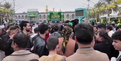  کربلا غرق شادی در روز میلاد امام زمان(عج)