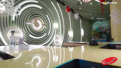  ببینید | رستوران غیر معمولی در یکی از شهرهای چین - کلبه سرگرمی