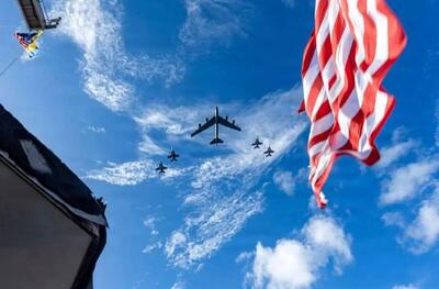  ترافیک سنگین ارسال تجهیزات آمریکا به خاورمیانه/ هواپیما‌های C-۱۷ به منطقه رسید