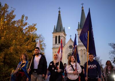  نقش اقلیت مسلمان در اعتراضات به فساد در صربستان