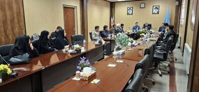  بازدید رئیس سازمان پزشکی قانونی  از مراکز قضایی کمیجان