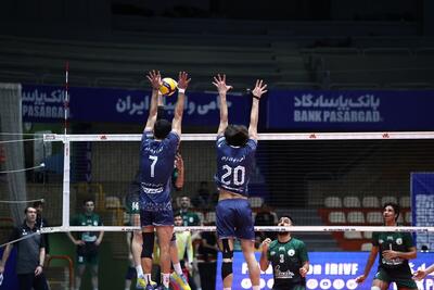 لیگ برتر والیبال| تداوم صدرنشینی فولاد سیرجان با شکست استقلال در شب انتقام‌گیری چادرملو