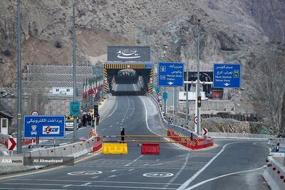  اعمال محدودیت تردد در جاده کندوان و آزادراه تهران - شمال