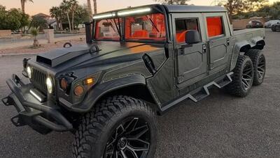  هاموی M998 با کیت بدنه پریدیتور (عکس)