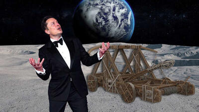  نقشه عجیب ایلان ماسک برای کره ماه