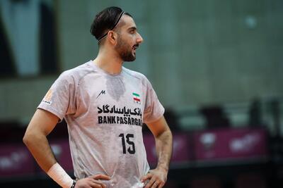  محرومیت پاسور تیم ملی والیبال ایران به علت استفاده از الفاظ رکیک