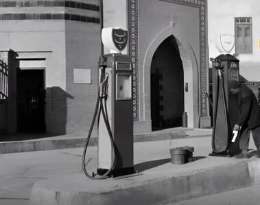 نگاهی دیدنی به اولین جایگاه بنزین در تهران / عکس‌های نوستالژیک که تاریخ تهران را زنده می‌کند / تصویری که همه را میخکوب کرد
