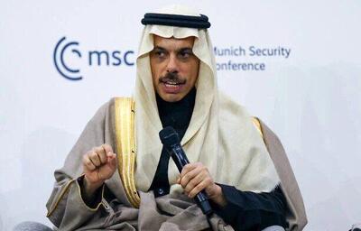  تأکید وزیر خارجه عربستان بر حمایت از آتش‌بس و بازسازی غزه