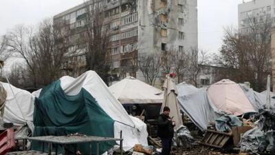  خسارات حمله پهپادی روسیه به شهر اودسا