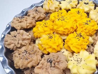  آموزش ساده ترین دستور شیرینی بهشتی عید با تمام نکات، بدون فر !