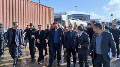  بازدید اعضای شورای دستگاه‌های نظارتی استان کردستان از پایانه مرز رسمی باشماق