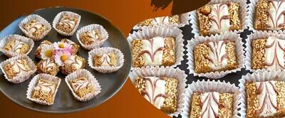  فقط در ۱۰ دقیقه، شیرینی سالم و خوشمزه بدون آرد و شکر درست کن !