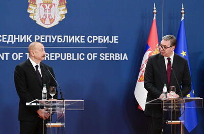  سفر علی‌اف به صربستان با محوریت افزایش صادرات گاز - تحولات جهان اسلام