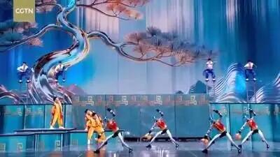  اجرای جالب ربات های کونگ فوکار و کودکان چینی/ ویدئو