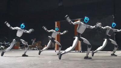  تمرین ربات‌های انسان‌نمای Unitree برای شرکت در کنسرت بزرگ جشنواره بهار در چین