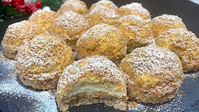  توی ۱ دقیقه غیب میشن ! من هر آخر هفته آمادشون می کنم ! دسر ساده و سریع !