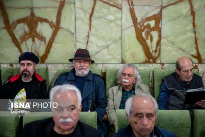  تصاویر: مراسم ختم مرحوم عنایت بخشی