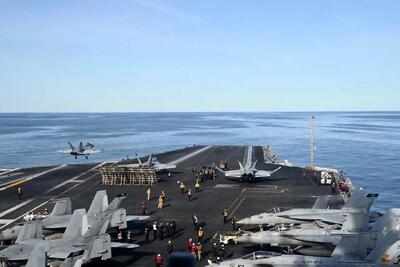  مقامات نظامی آمریکا: ناو هواپیمابر جرالد فورد و سه ناوشکن همراه آن به زودی در دریای مدیترانه مستقر می‌شود