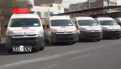  الحاق ۱۰۰ دستگاه آمبولانس به ناوگان اورژانس بیمارستانی کشور