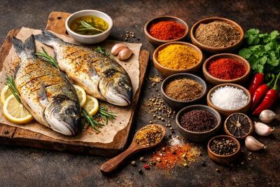  تهیه ادویه مخصوص ماهی؛ راز از بین بردن بوی زهم و خوش‌طعم شدن غذا