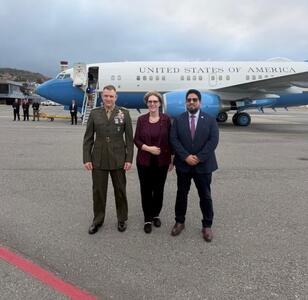  رویترز: فرمانده ارشد آمریکایی برای مذاکرات امنیتی به طور غیرمنتظره به ونزوئلا سفر کرد