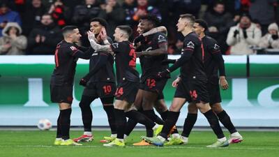  المپیاکوس ۰ - ۲ بایرلورکوزن/ دبل پاتریک شیک در آتن + فیلم