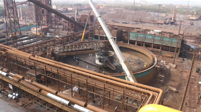  تعویض سازه استراکچر فلزی تیکنر و پارویی در فولاد هرمزگان، گامی مهم در جهت پایداری تولید