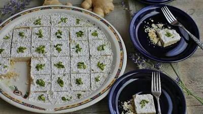  لذت یک لقمه شیرین و عطر زنجبیلِ تازه با حلوا زنجبیلی