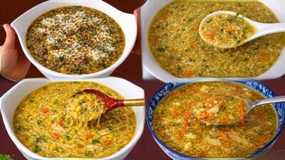  چهار نوع سوپ رمضان و افطاری | رسپی های رمضان برای افطار