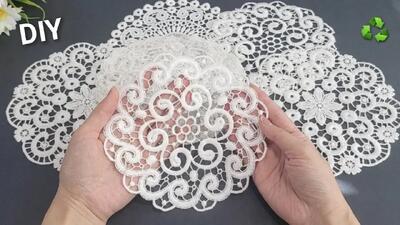  ایده ای هوشمندانه: ساخت دکوراسیون با توری قدیمی