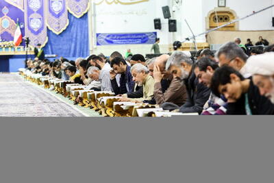  تصاویر: آیین ترتیل‌خوانی قرآن در حرم حضرت معصومه(س)