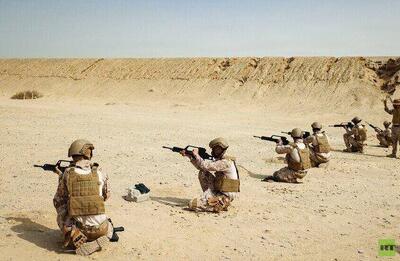  تمرین‌ نیروهای سنتکام در پایگاه های آمریکا در عربستان و قطر | تصاویر