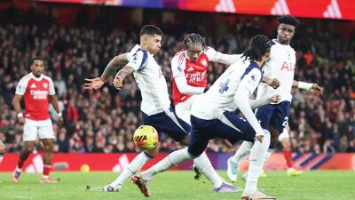  دوئل تودور و آرتتا در دربی شمال لندن