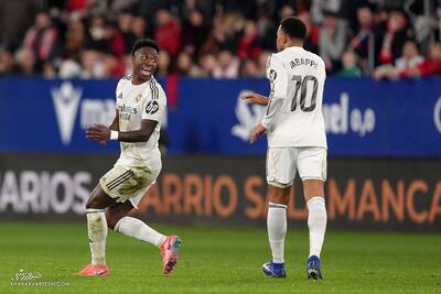  اوساسونا ۲ - رئال مادرید ۱/ هدیه ویژه به بارسلونا با طلسم‌شکنی پانزده ساله