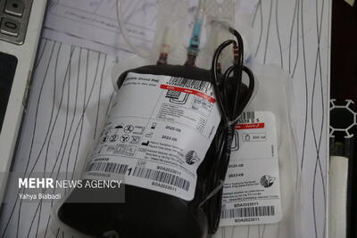  فعالیت ۱۱ مرکز اهدای خون استان تهران