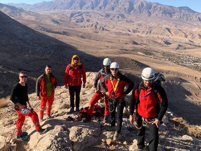  نجات معجزه‌آسا در بنه‌کوه؛ فرد مفقودی از مرگ حتمی گریخت