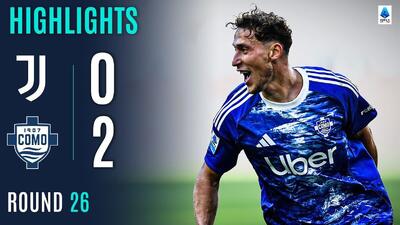  ویدیو| خلاصه بازی یوونتوس ۰ - کومو ۲ - پارس فوتبال