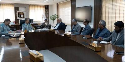  دیدار رئیس دانشگاه نیشابور با سرپرست فولاد خراسان