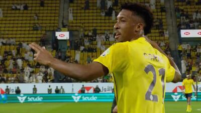  گل دوم النصر به الحزم (کومان)