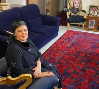  چیدمان خاص خانه نعیمه نظام‍‌دوست ؛ تلفن والتر و آباژور یونیک - چیدانه