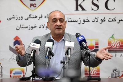  گرشاسبی: هدف اصلی فولاد قهرمانی جام حذفی است - پارس فوتبال